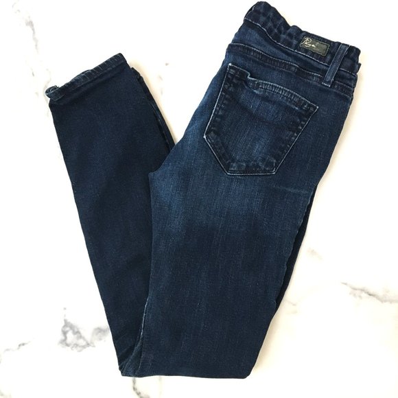 PAIGE Denim - Paige Women's Verdugo Jegging Skinny Jeans, Dark Blue Wash, Size 27